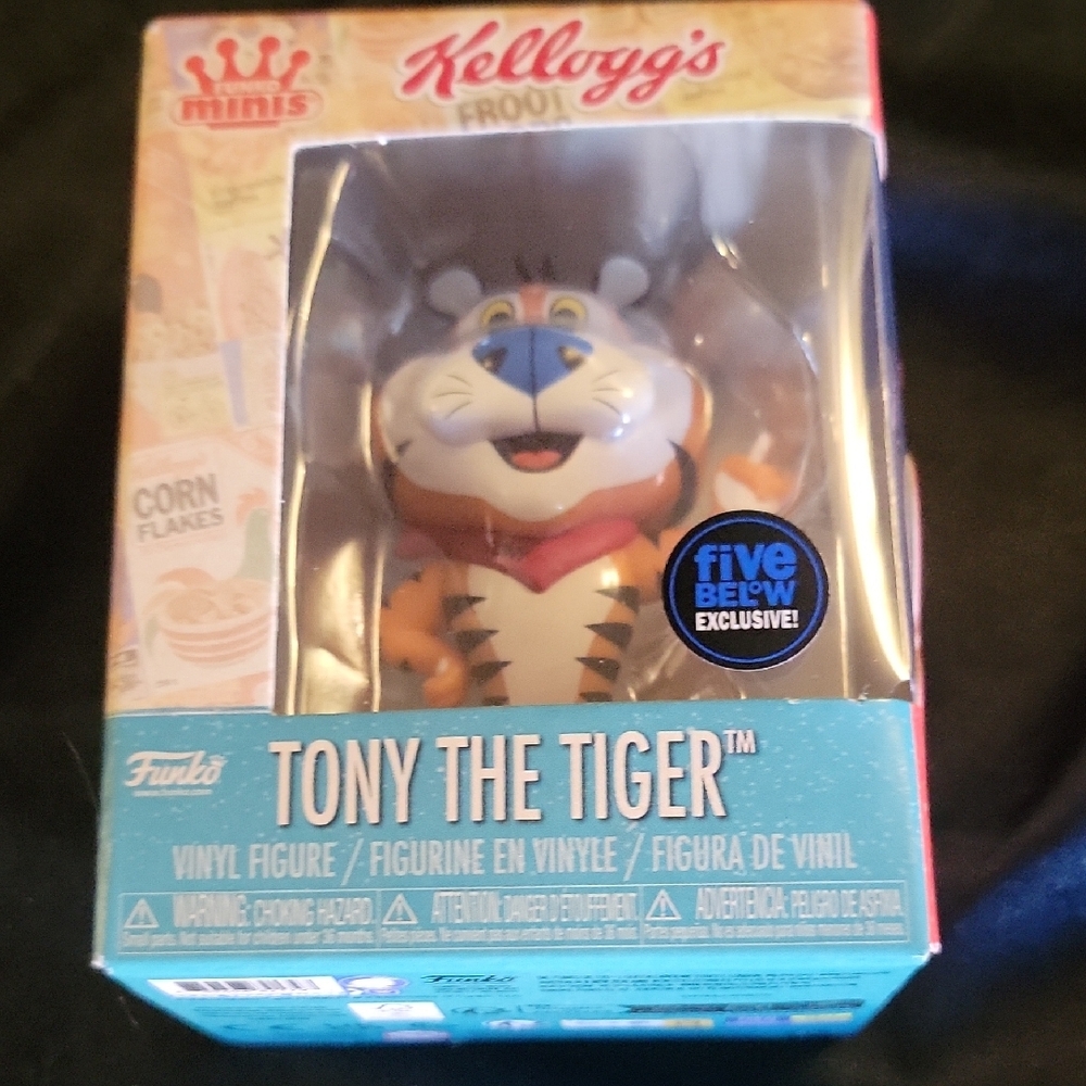 Funko Blue and Orange Tony the Tiger Action Figure